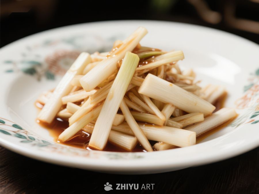 酱汁拌春笋，清新美味 348