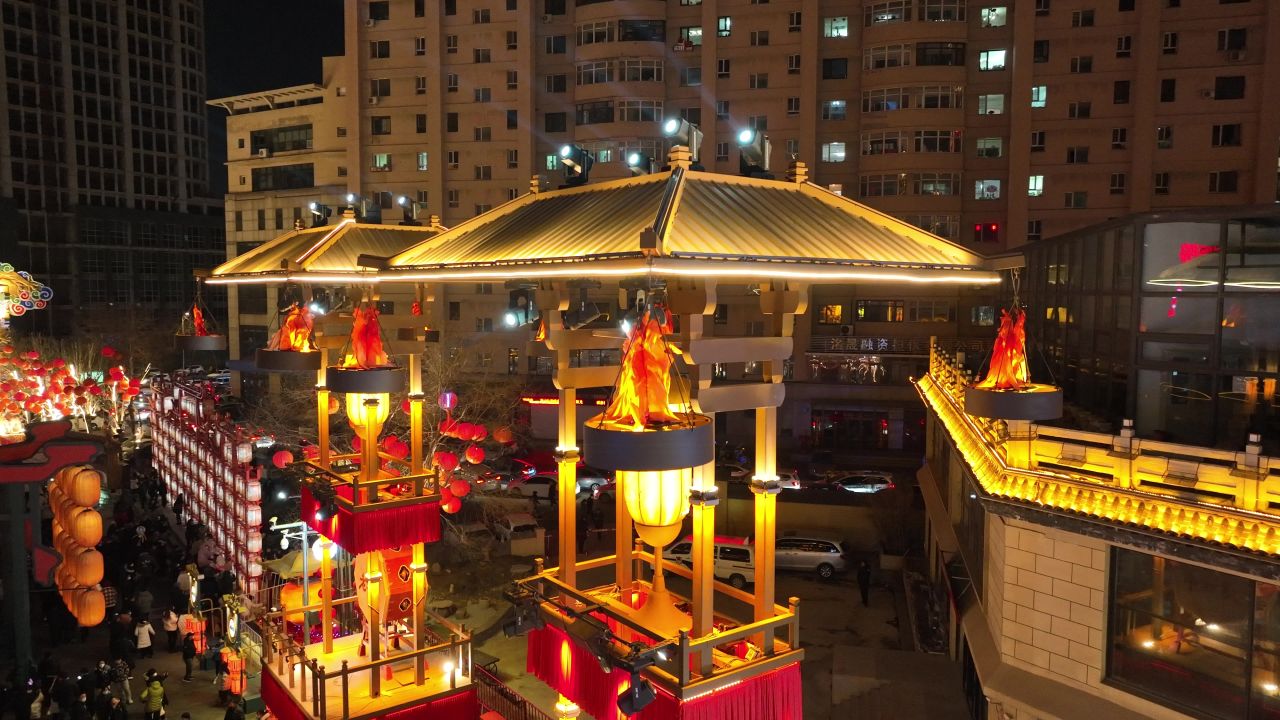 2023沈阳老北市场元宵灯会