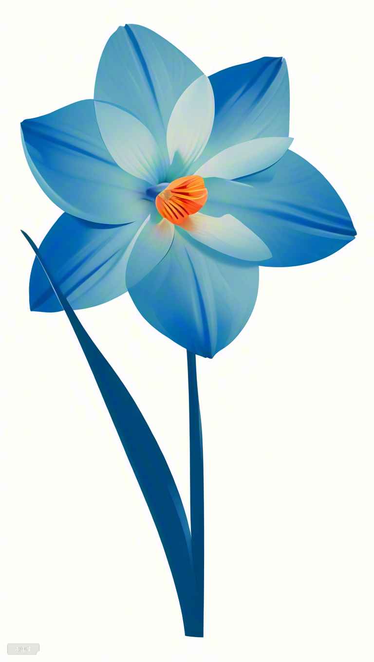 水仙花不同的场景唯美简约花朵 3