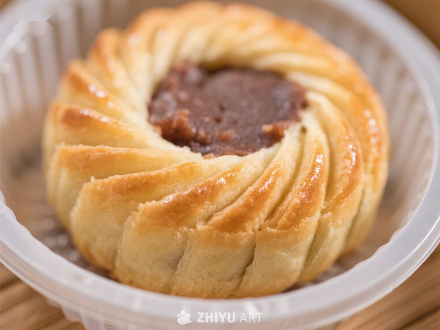 金黄酥皮糕点，内馅浓郁诱人 261