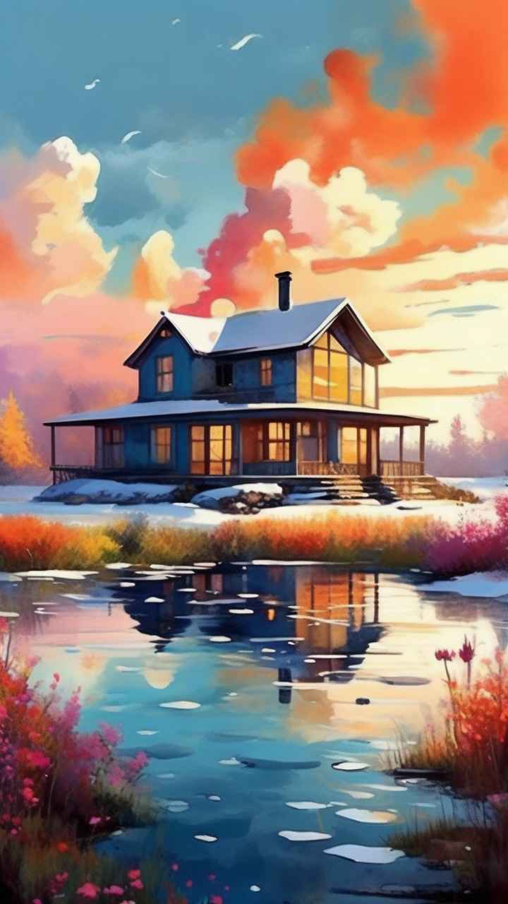 充满活力的绿洲在它的后院各种花 72