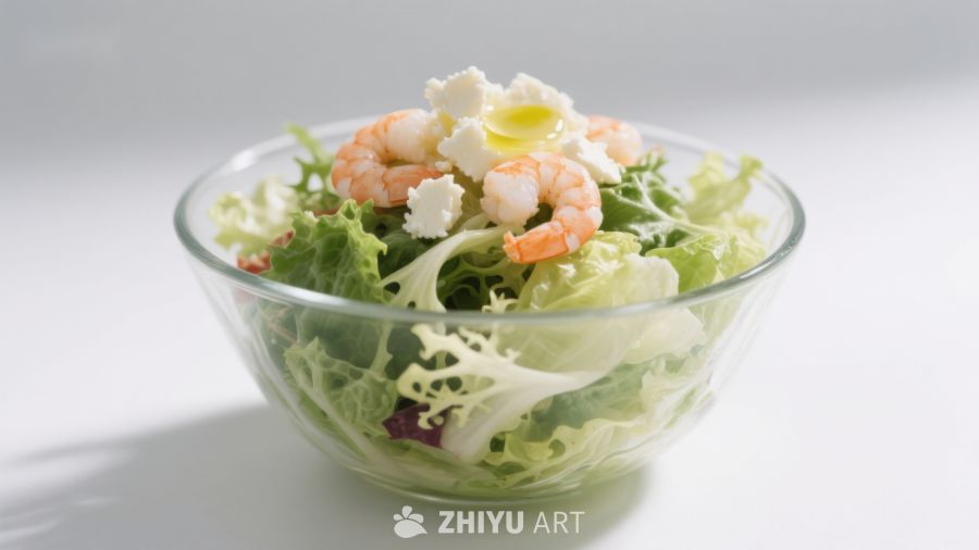 虾仁鸡蛋沙拉