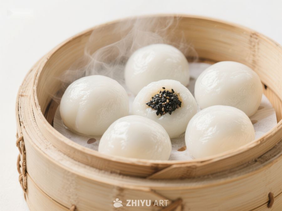 热气腾腾的蒸笼小点心 943