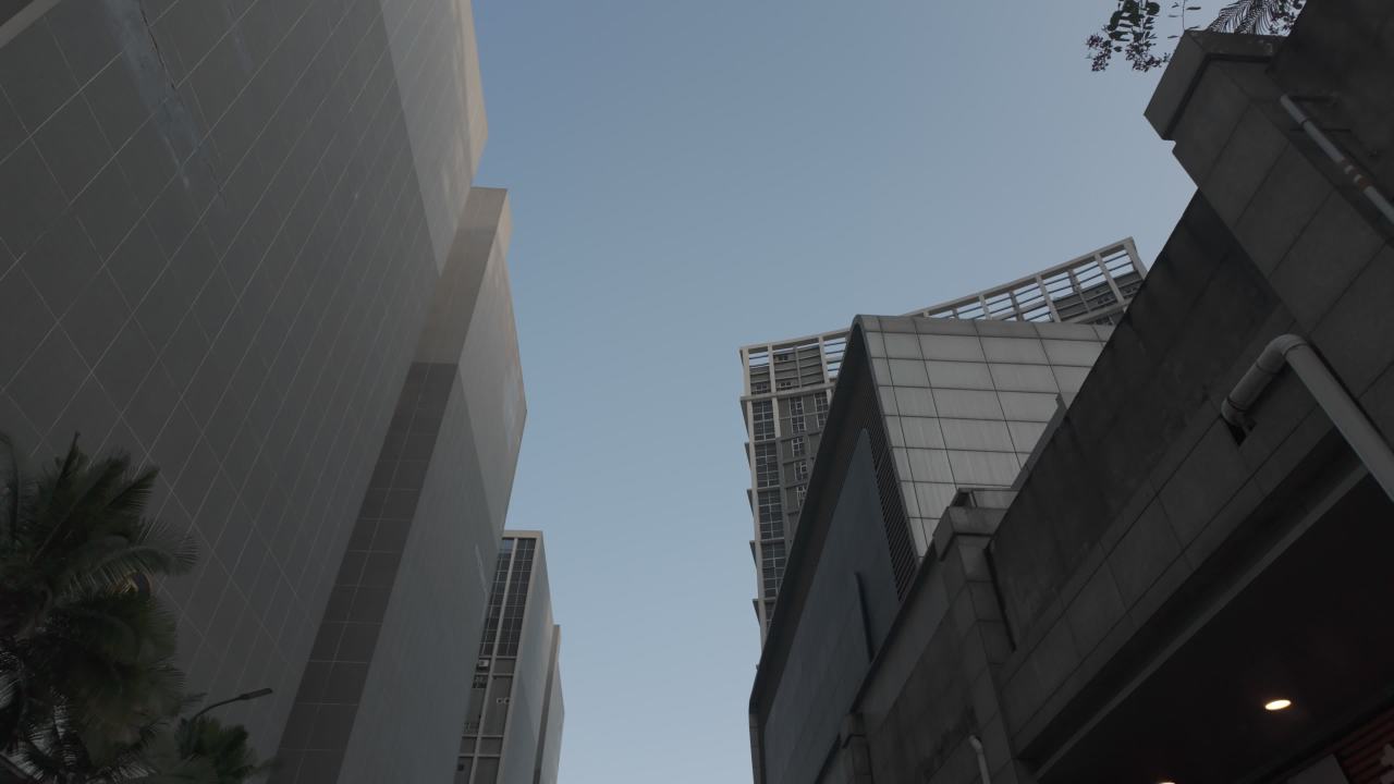 春节里的都市空镜头