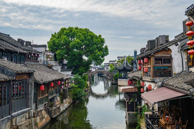 浙江 西塘水乡 西塘古镇 江南水乡
