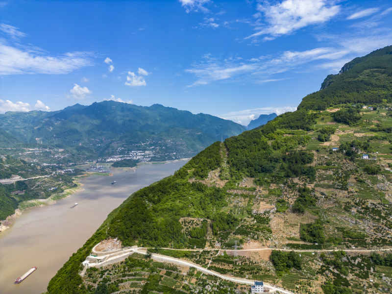 雄伟壮观长江三峡风光