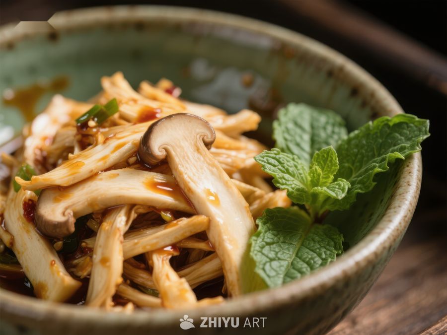 麻辣鲜香的菌菇凉拌菜 959