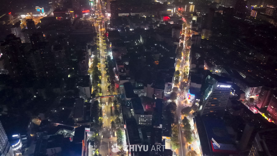 璀璨都市夜景