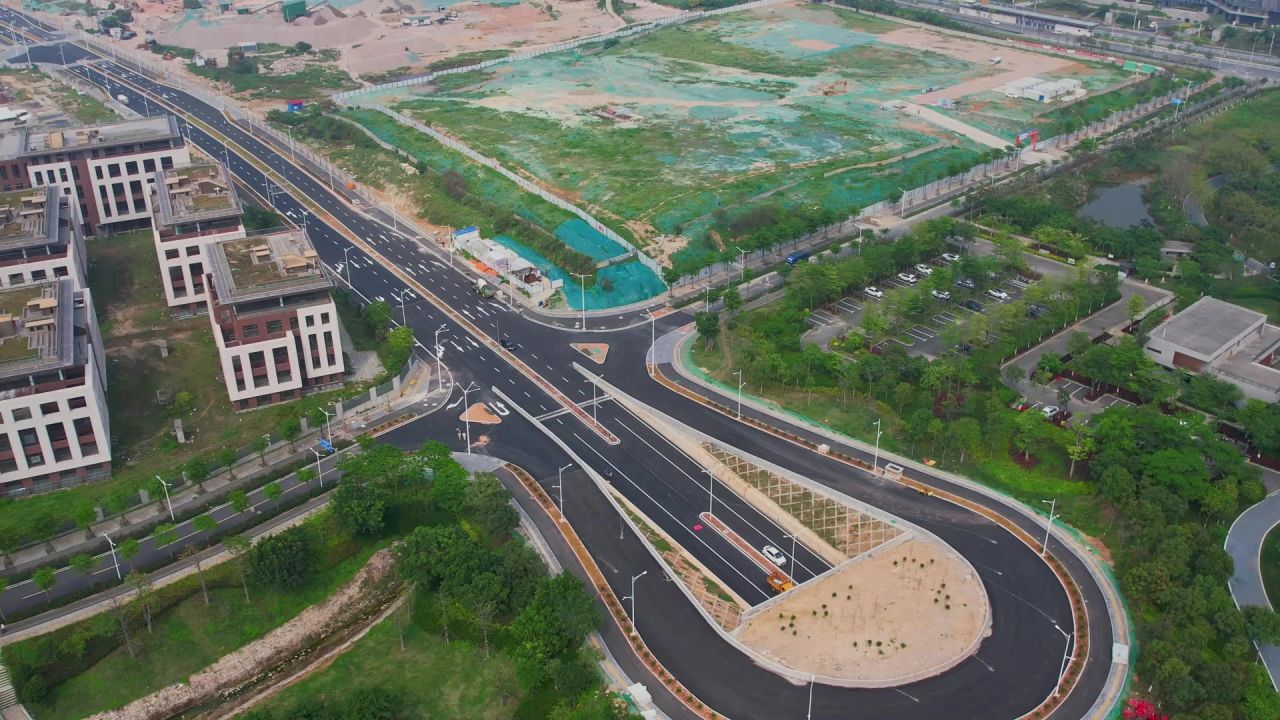 航拍厦门美峰生态公园 10