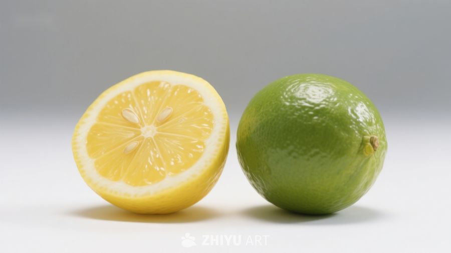 柠檬与青柠的对比 279
