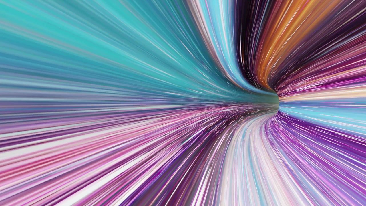 虫洞隧道超速外星人幻想快飞行未来门无限跳门循环神奇议案