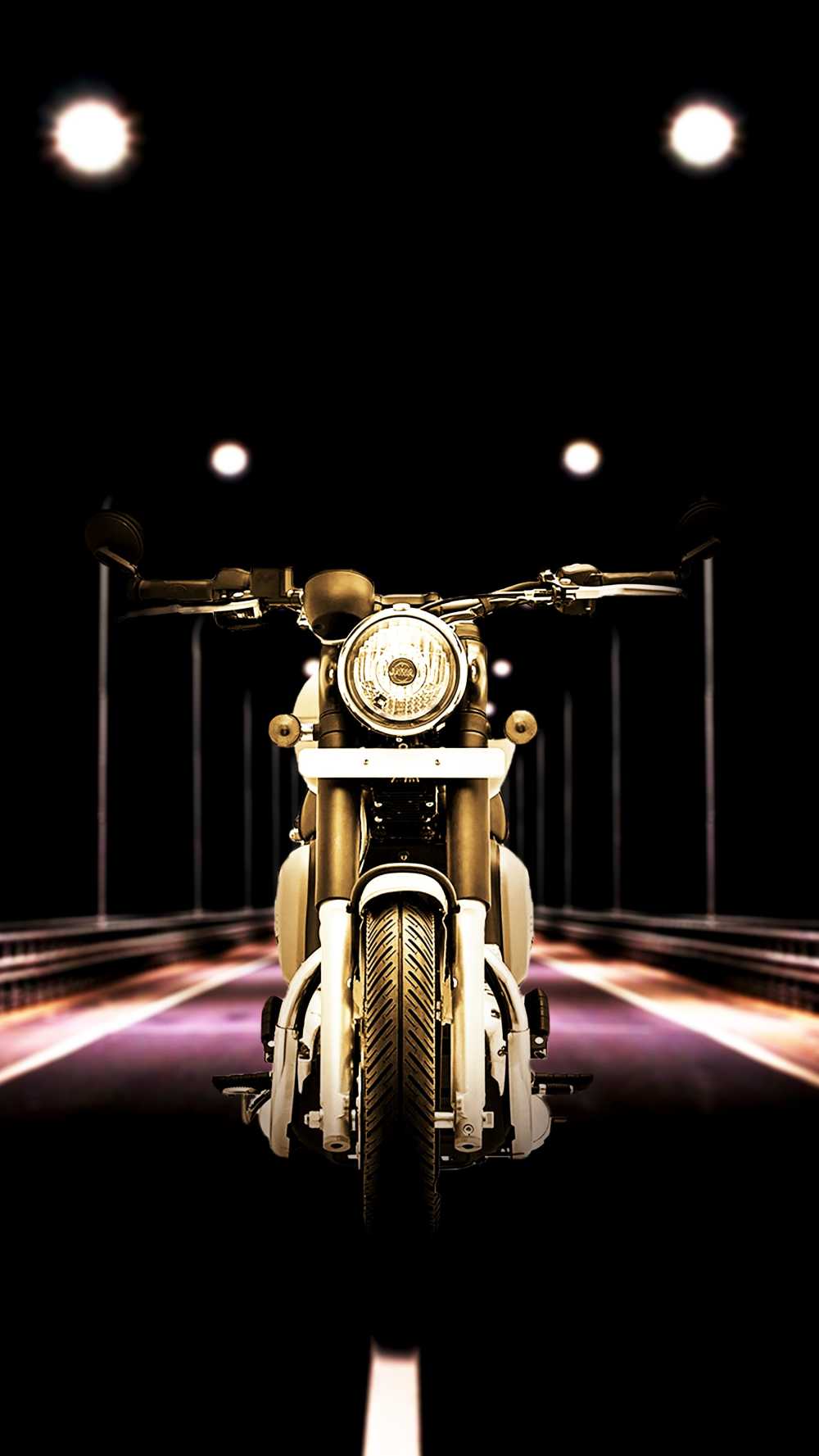溅的屏幕摩托车