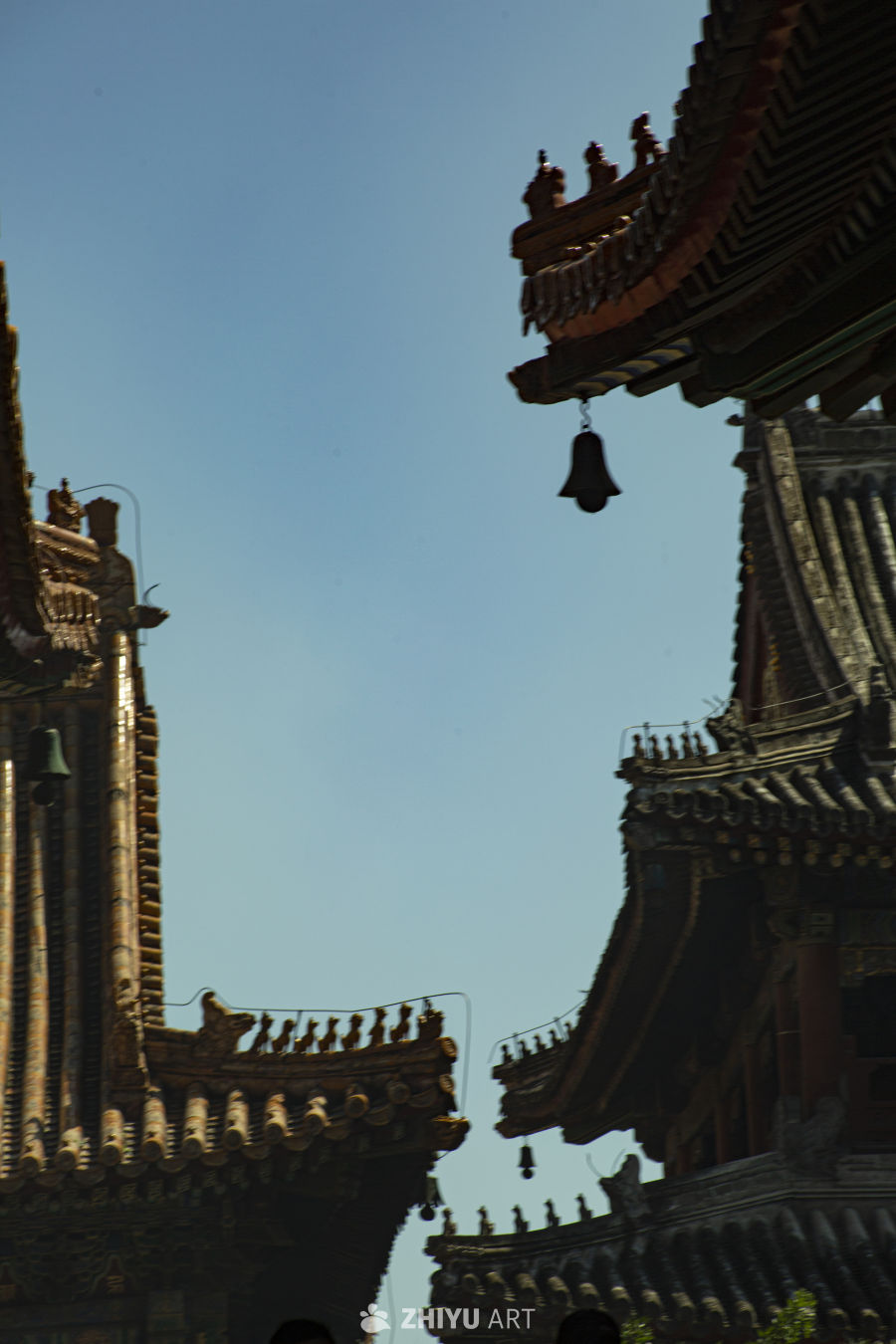 古建筑飞檐铃铛