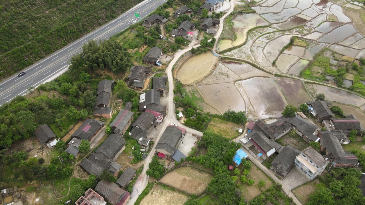 绥宁巫水航拍 5
