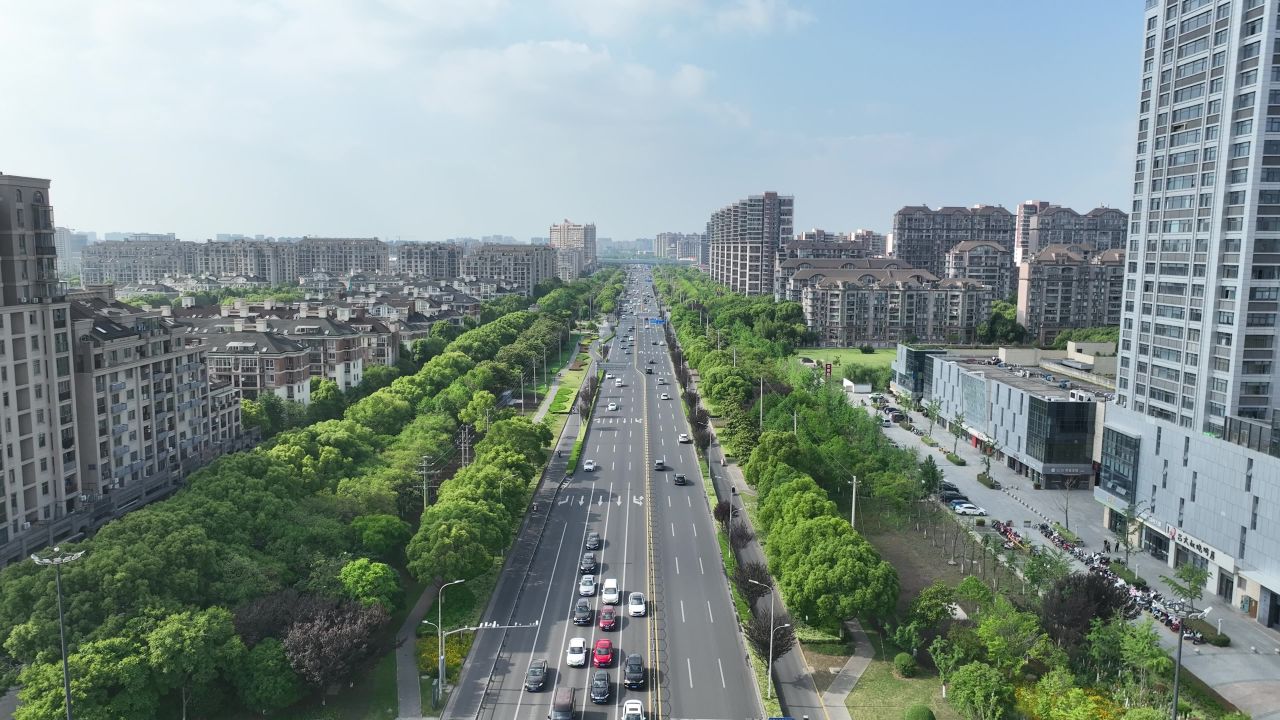 昆山城市航拍