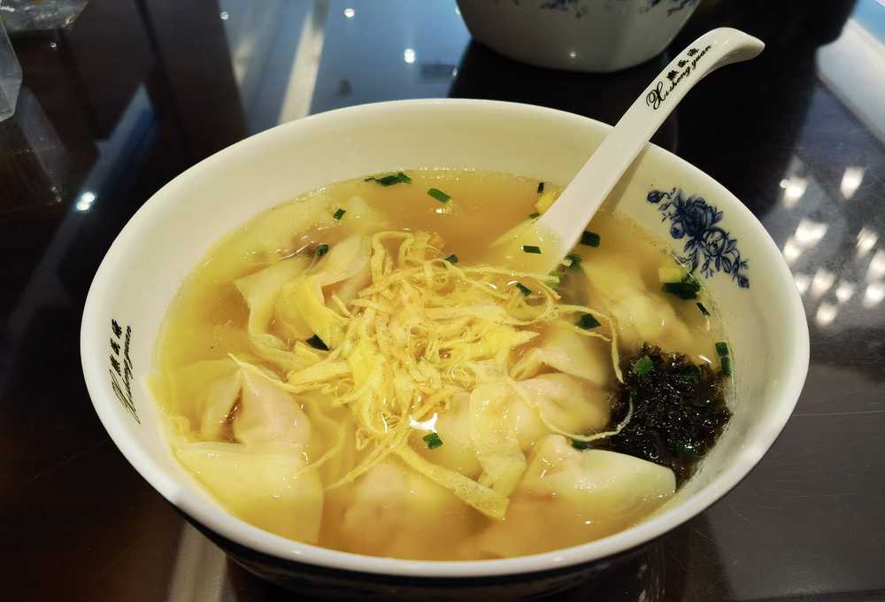 吃上一碗正宗无锡馄饨 心里暖暖的