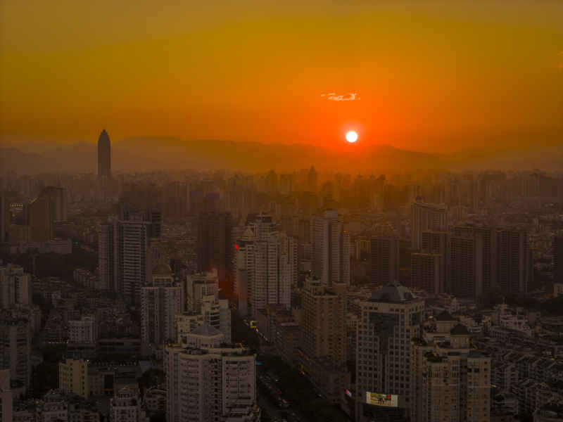 温州日落 2