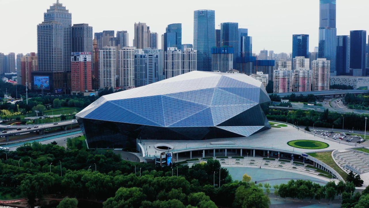 盛京大剧院 大钻石 特殊建筑 城市标志