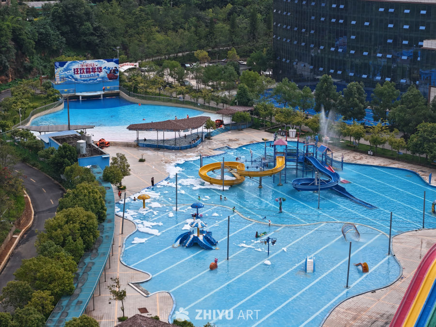 夏日清凉：城市中的水上乐园
