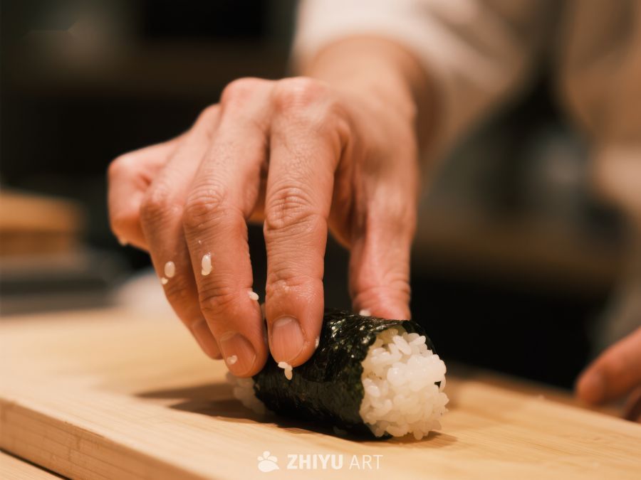 手握寿司制作瞬间 242