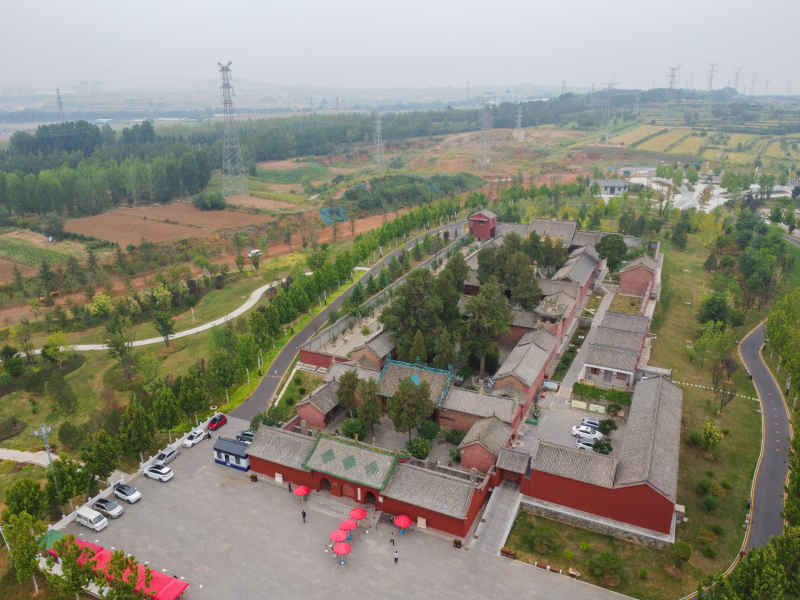 航拍山西晋城古建风光 41