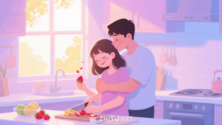 父女厨房温馨时刻 198