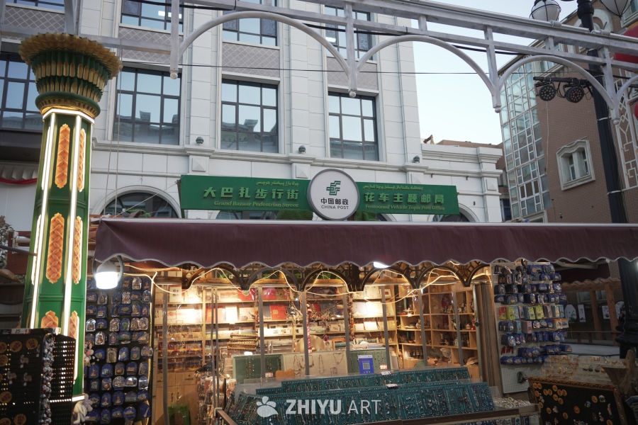 大巴扎步行街的纪念品商店