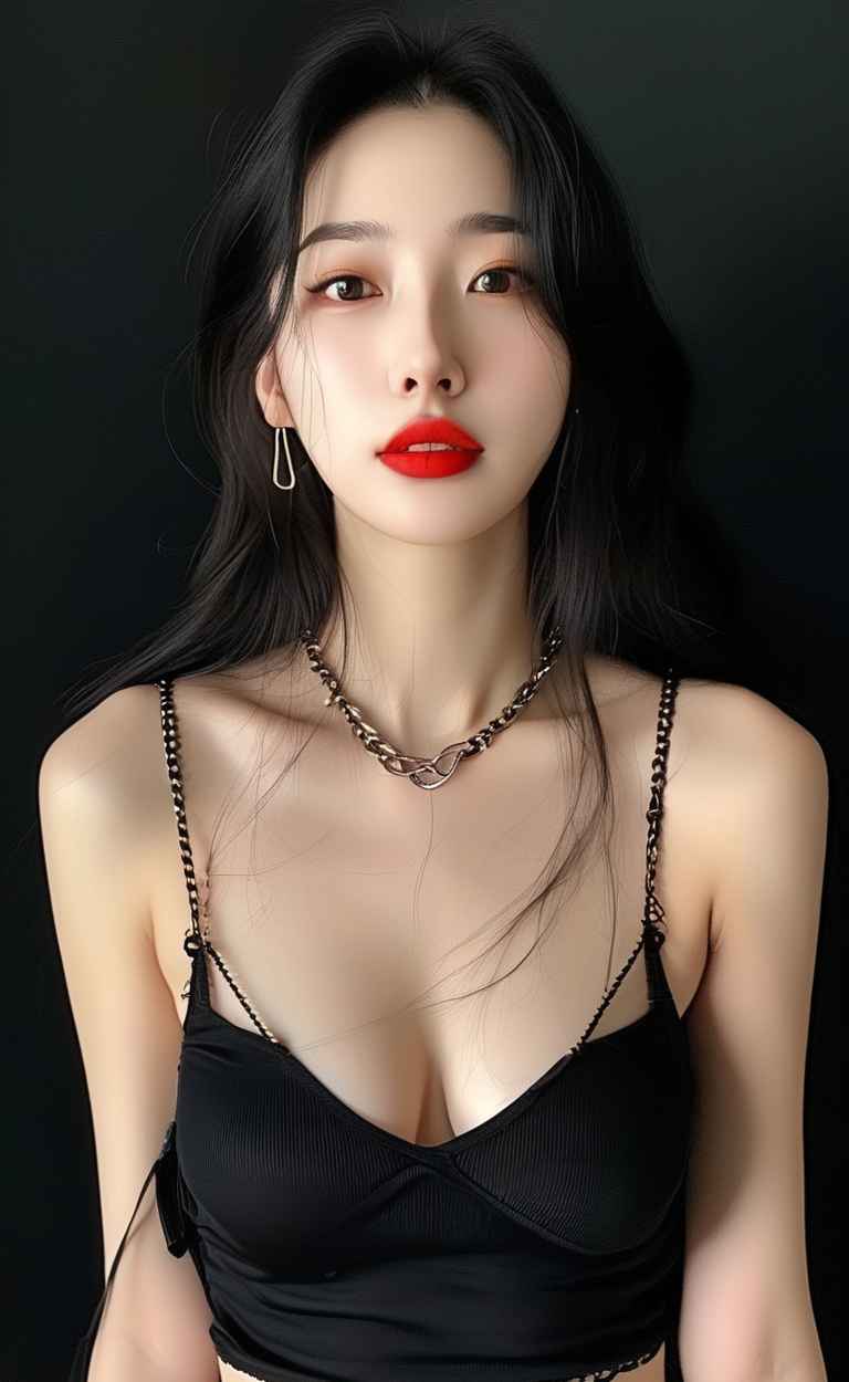 黑色美女性感特写 12
