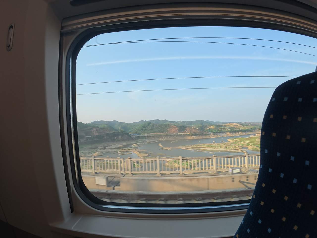 火车上的沿途风光