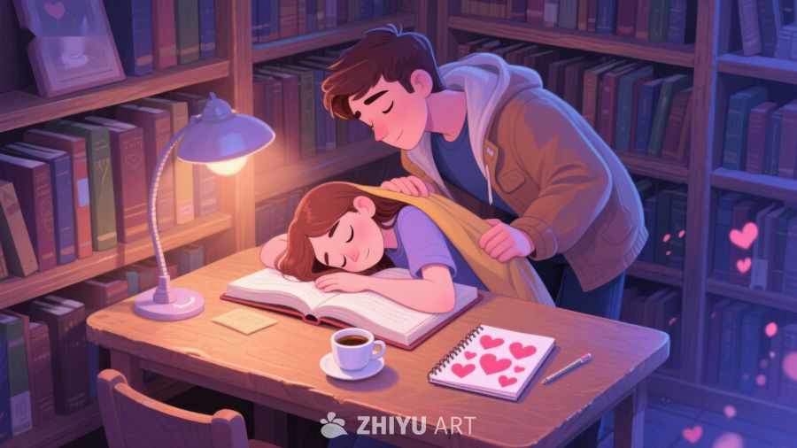 图书馆中的温馨时刻 326