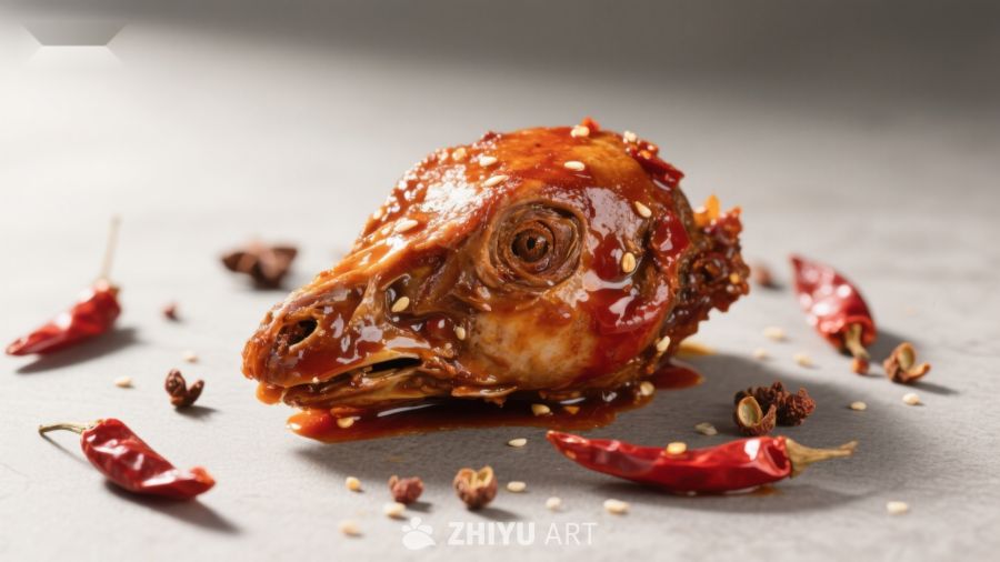 麻辣兔头，香辣诱人
