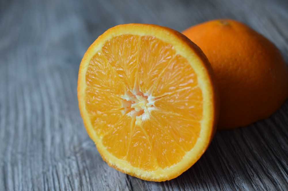 水果橙橙色食品