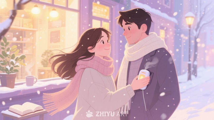 冬夜街头的温暖时刻 185