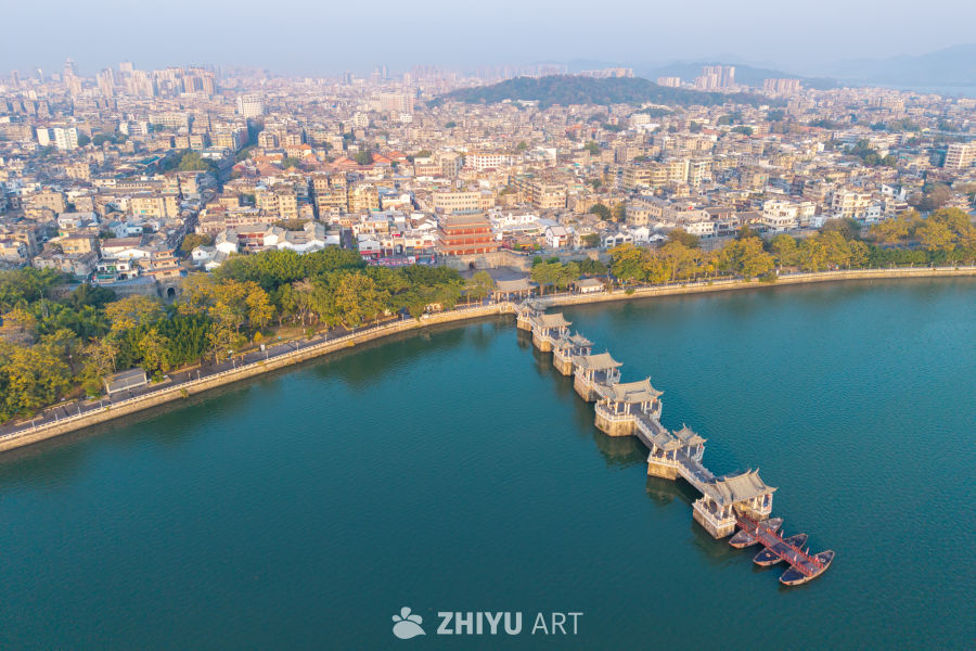 古城水乡航拍美景