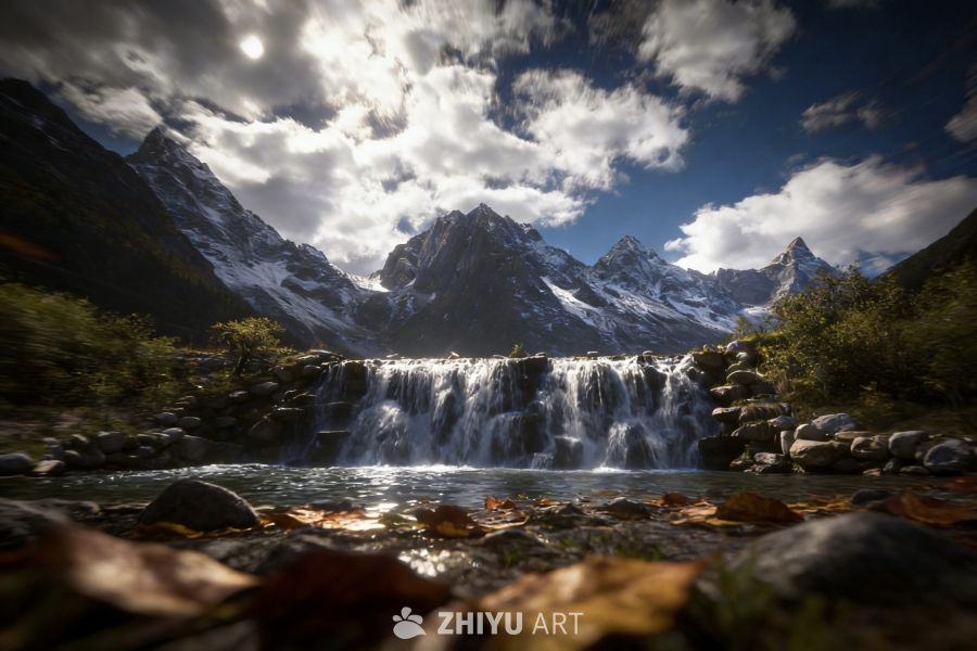 当我把自己拍的照片做成游戏CG画面！