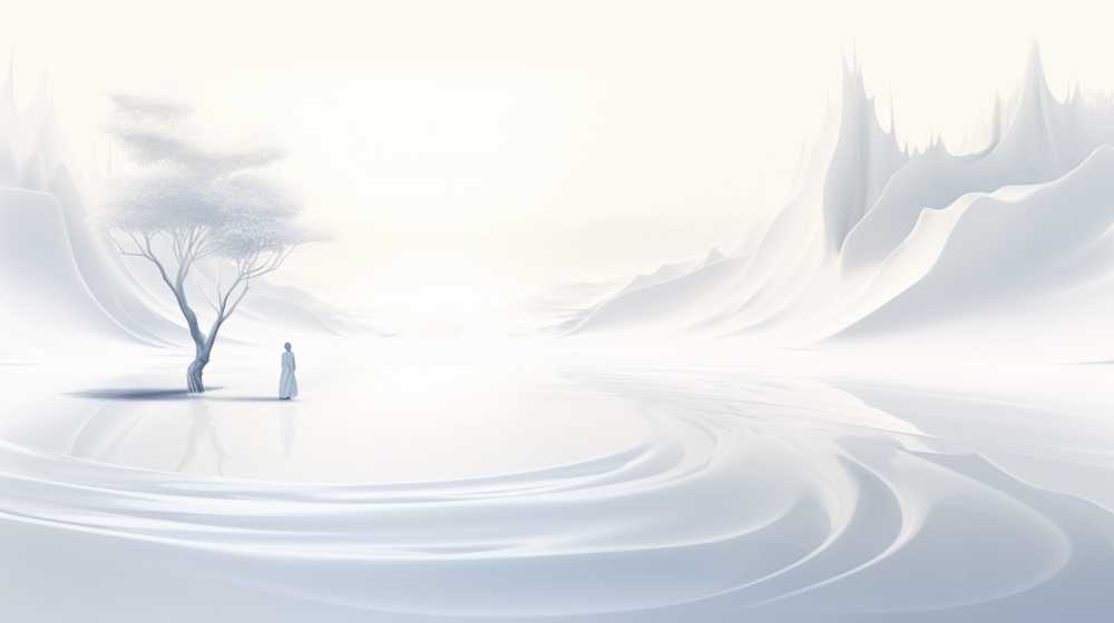 浅色唯美背景艺术图