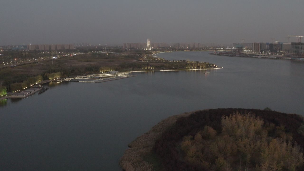 郑州北龙湖航拍