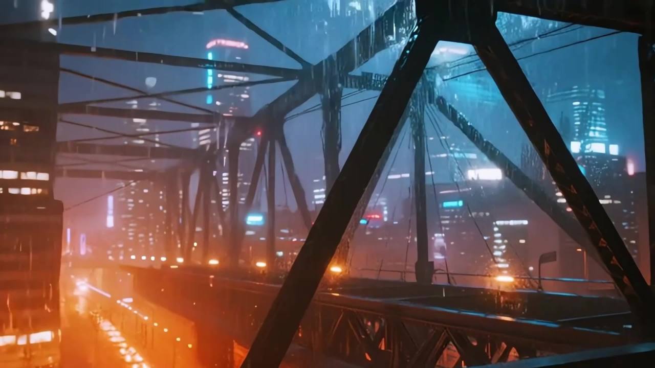 雨夜城市