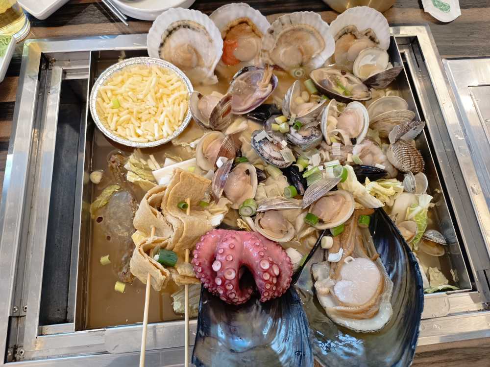 韩式海鲜小咖