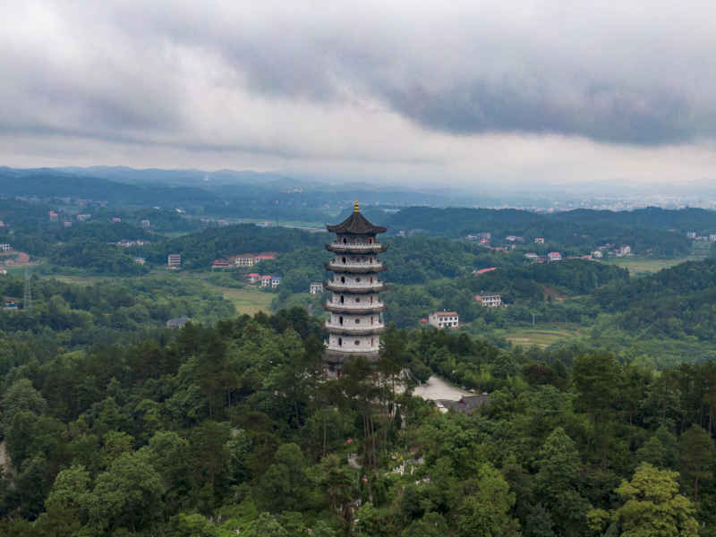 湖南娄底双峰县文塔公园