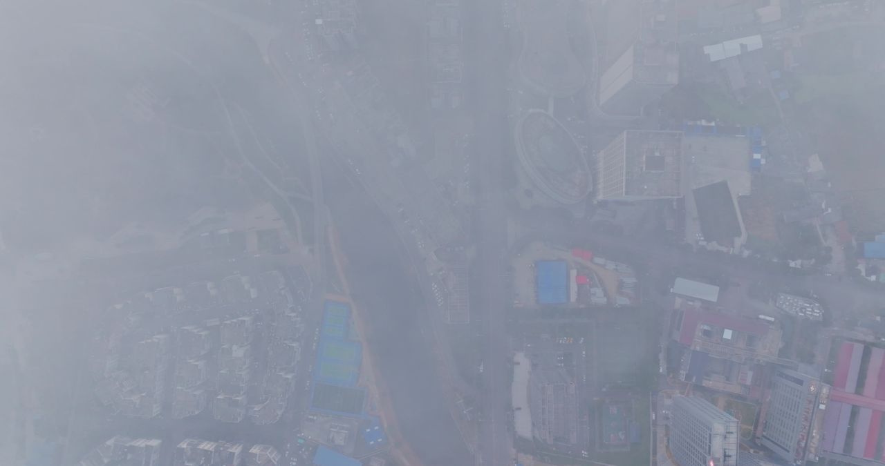 贵州安顺平坝城市风光航拍 21