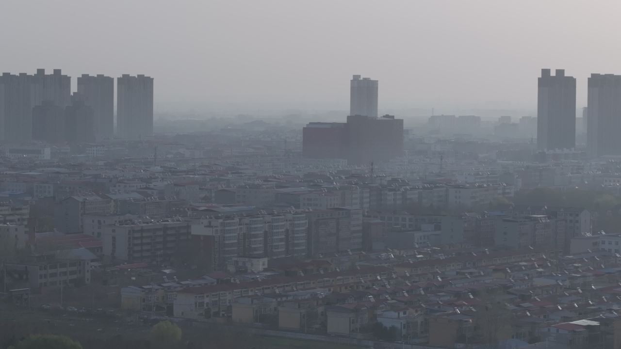 朦胧的城市