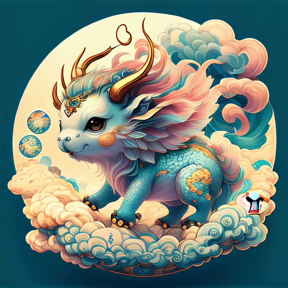 可爱呆萌神兽