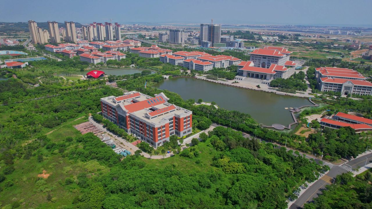 航拍厦门大学翔安校区