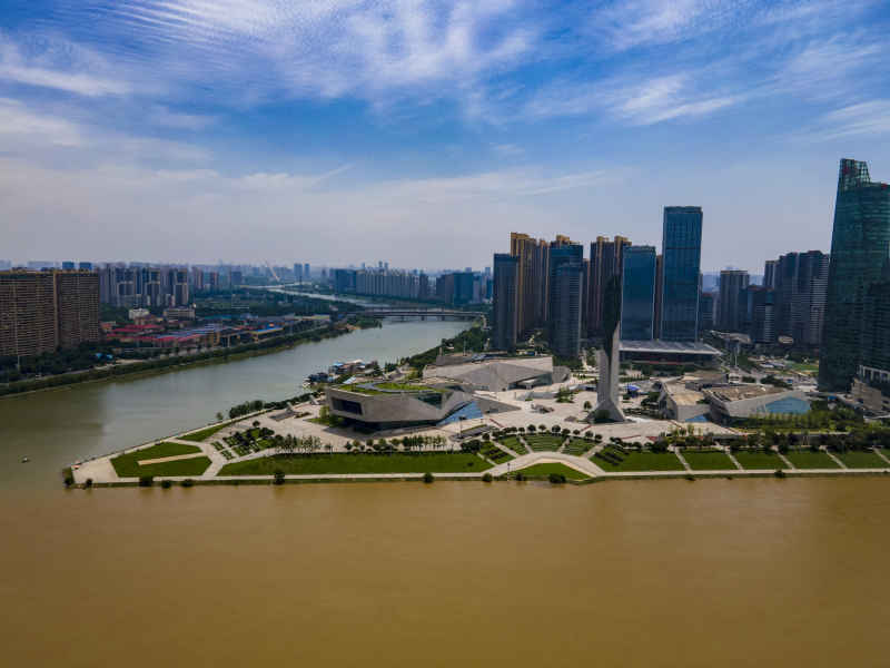 湖南长沙北辰三角洲浏阳河