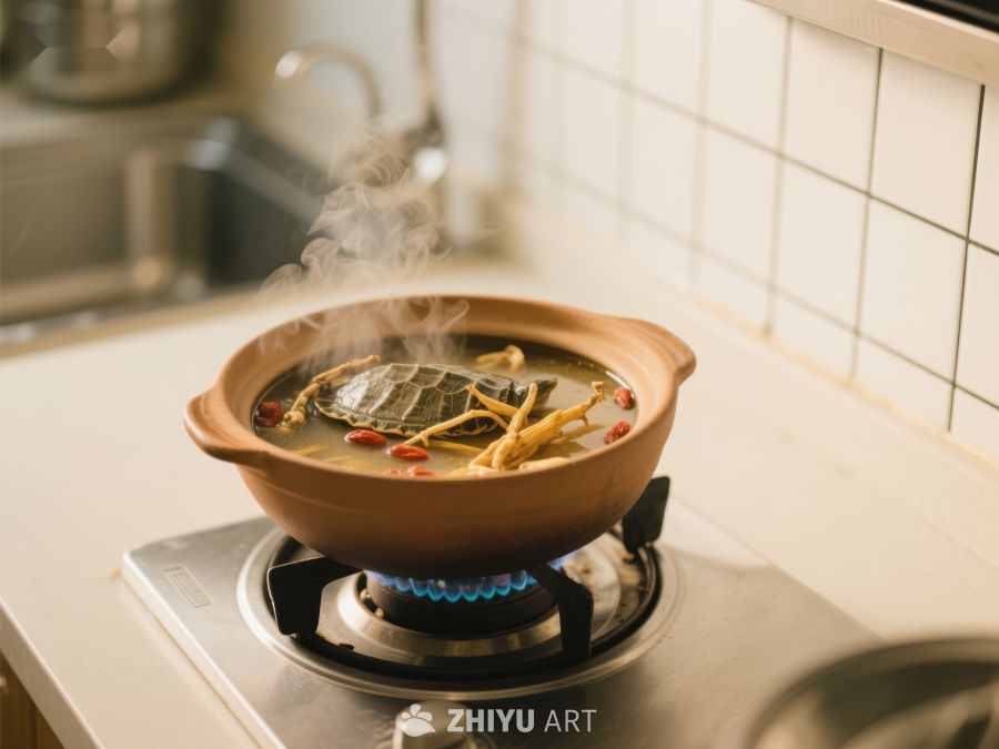 砂锅炖煮滋补汤品 657
