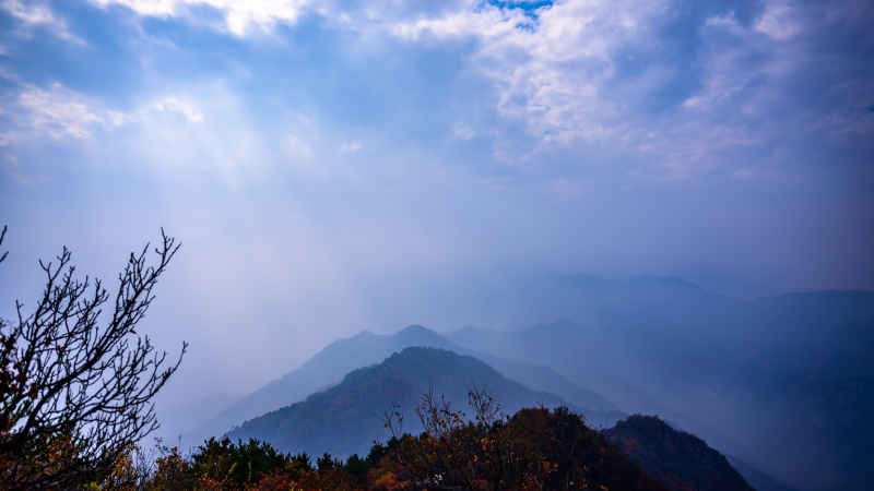陕西西安鄠邑区圭峰山 1