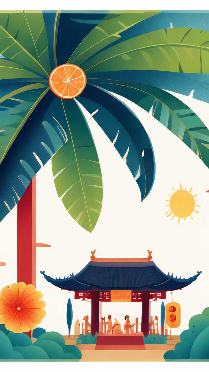 插画手绘夏季