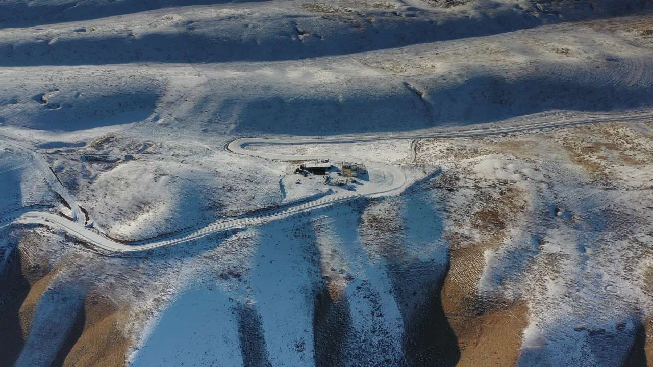 雪中赛道