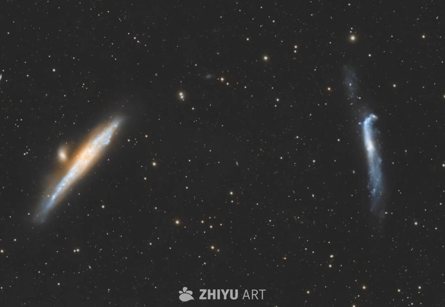 双星系深空影像